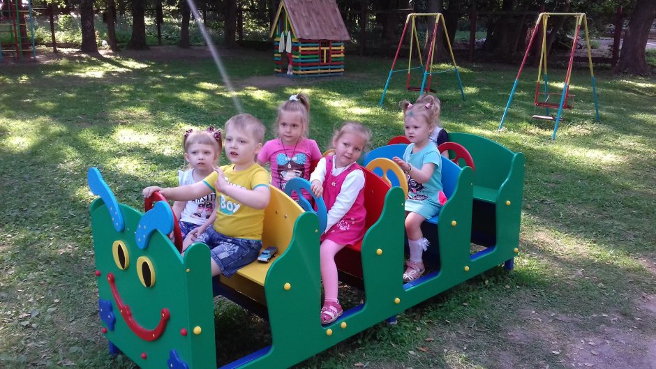 Игровая площадка в детском саду