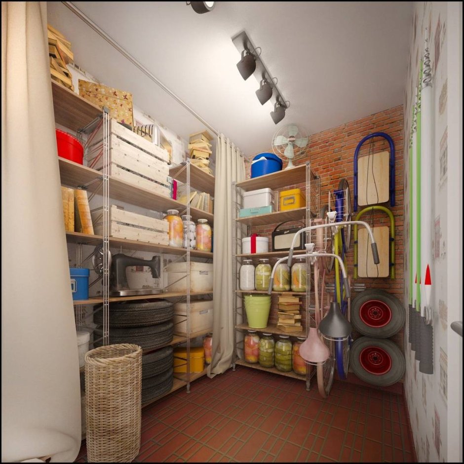 Continued Storage Interior