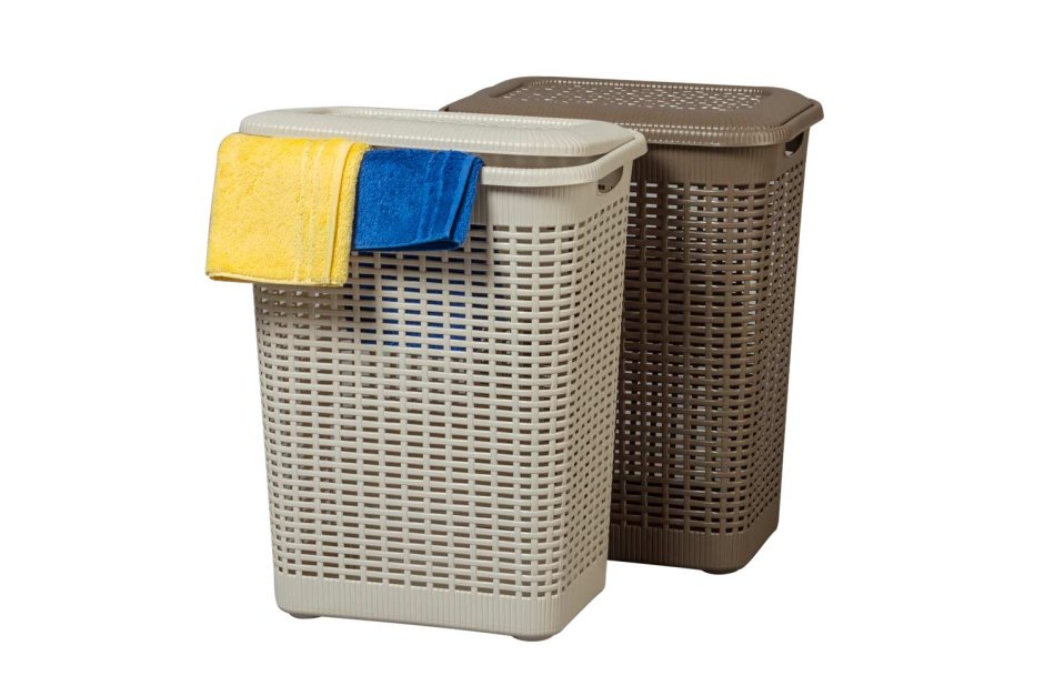 Корзина для белья "Rattan Style"50л