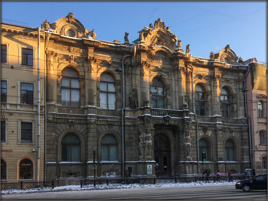 Юсуповский дворец, Санкт-Петербург, улица Литейная