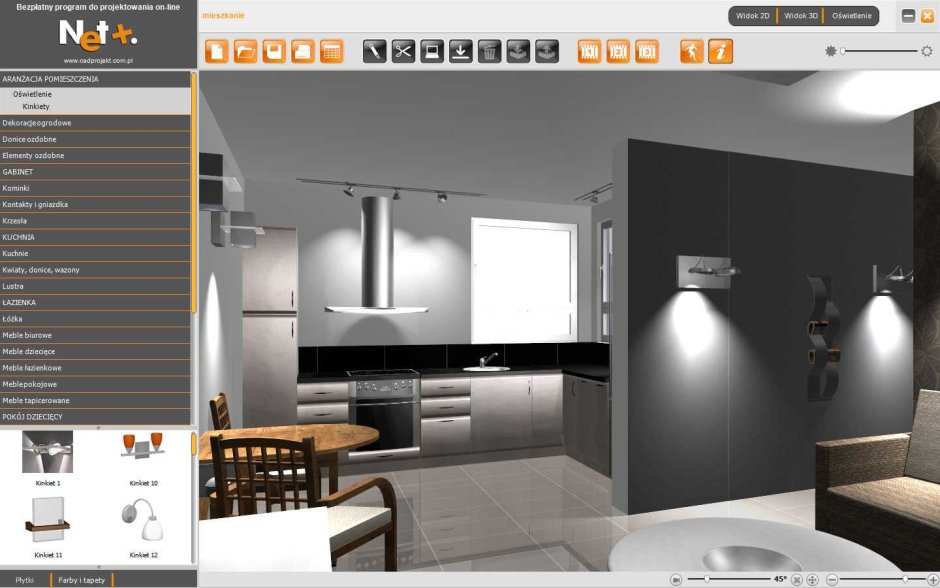 3д визуализация интерьера в программе homestyler