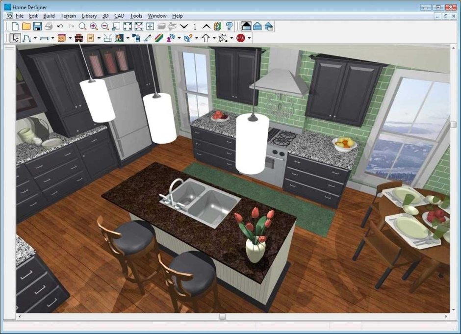 Homestyler визуализация