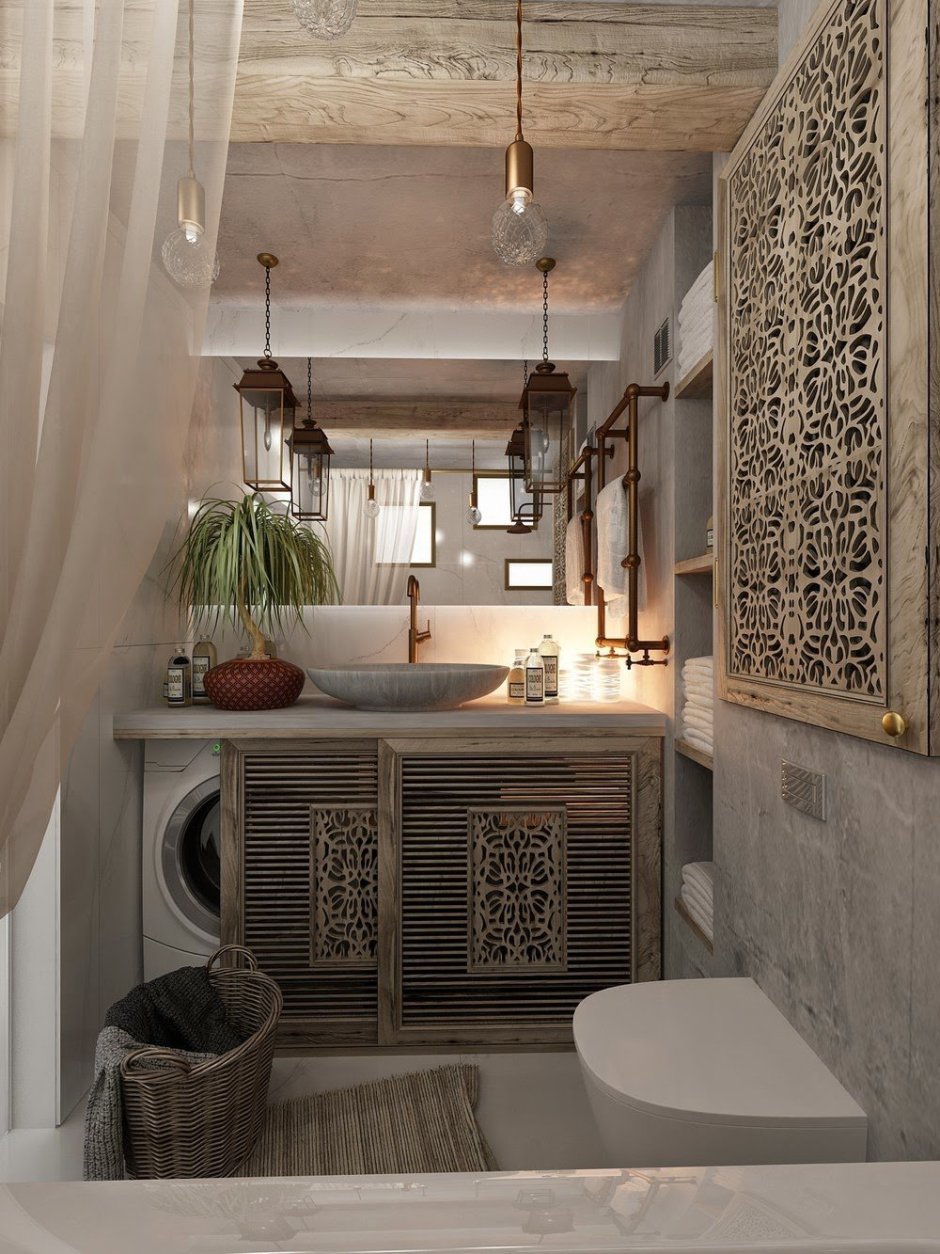 Ванная в арабском стиле