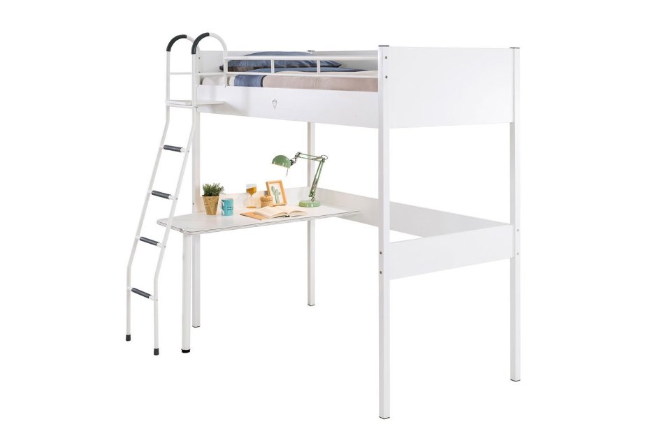 Кровать чердак белого цвета ikea