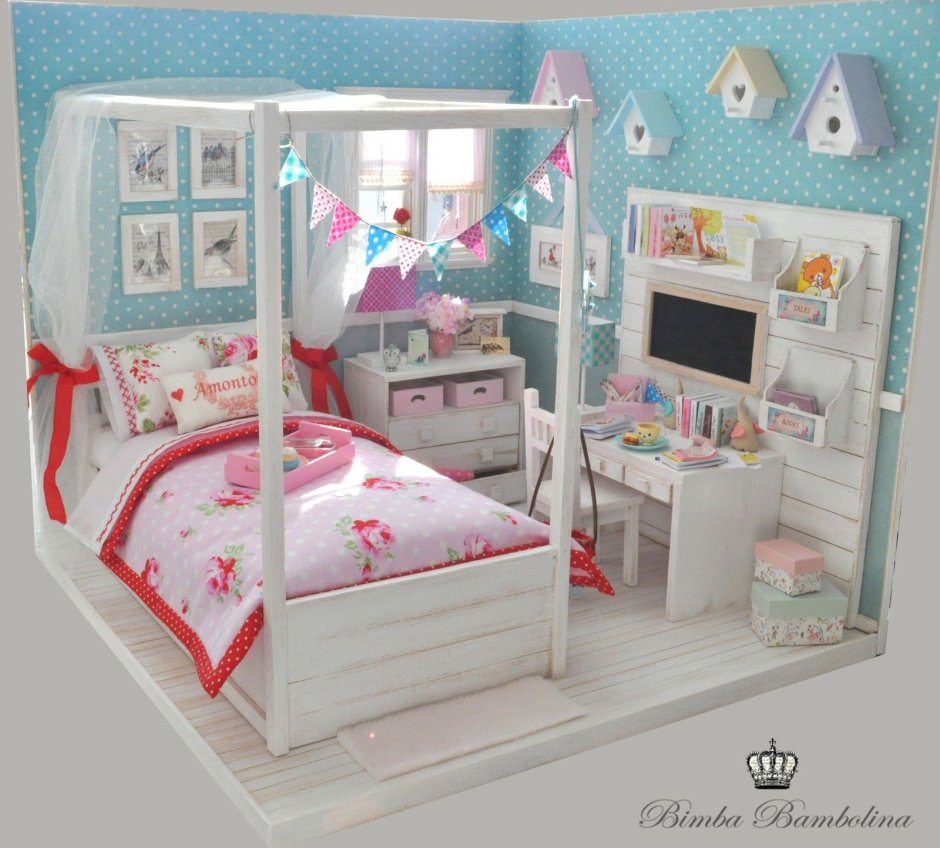 Комнаты для кукол спальни