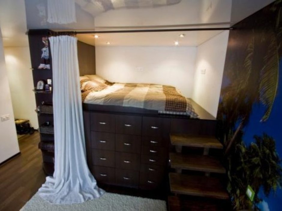 Комната с двухспкльной кроватью