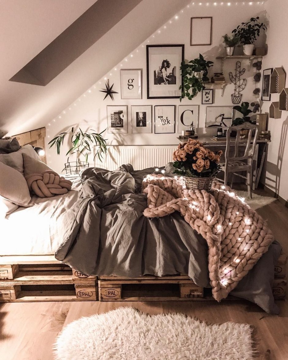 Комната в стиле Cottage Core