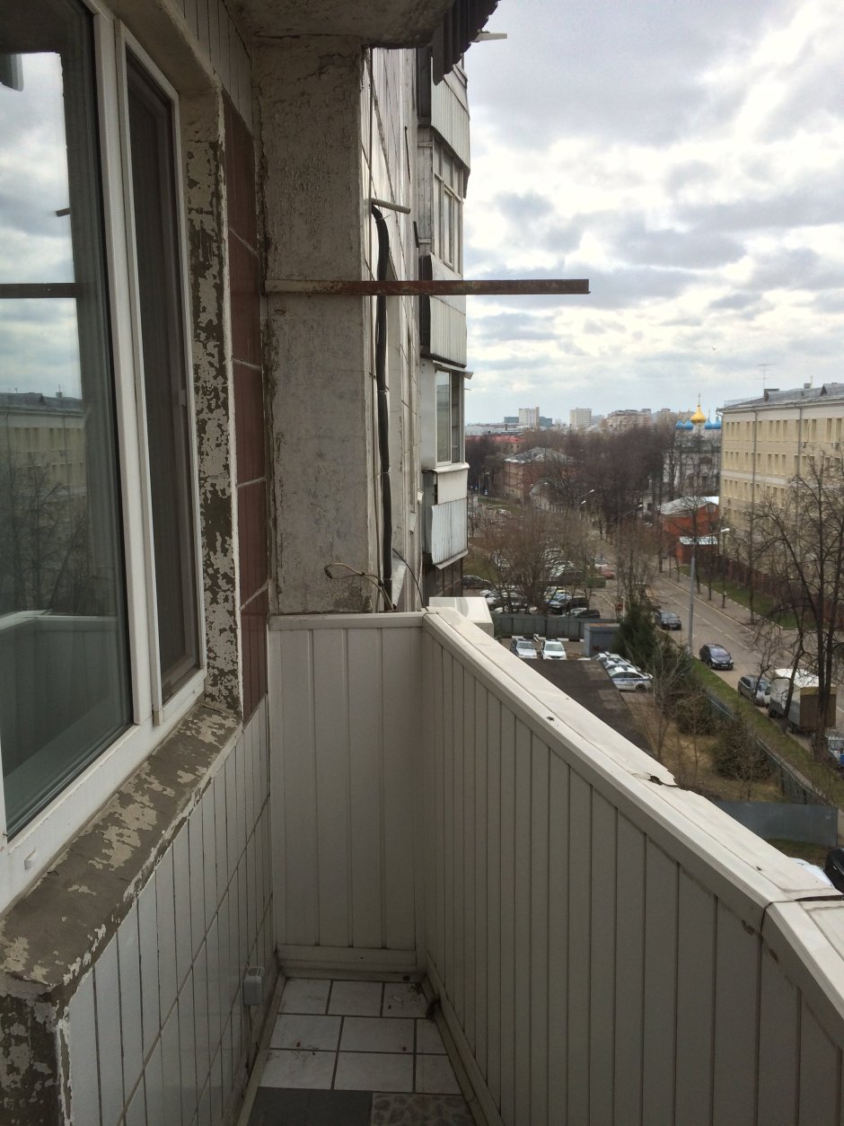 Балкон в панельном доме