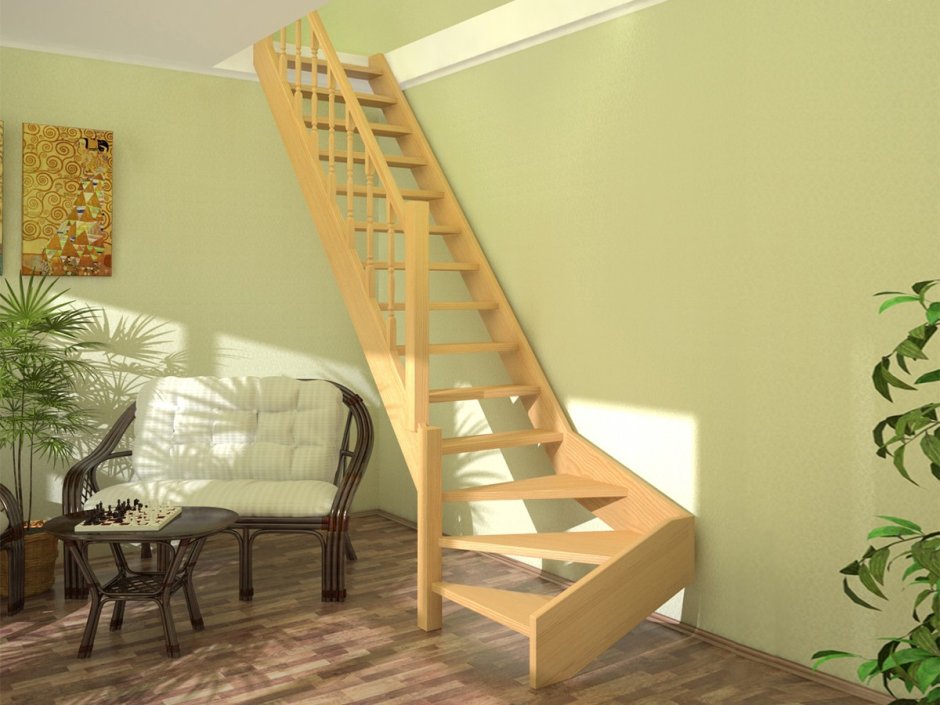 Лестницы в интерьере частного дома