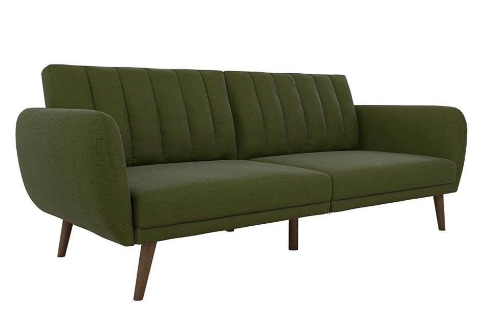 Бархатный зеленый диван икеа