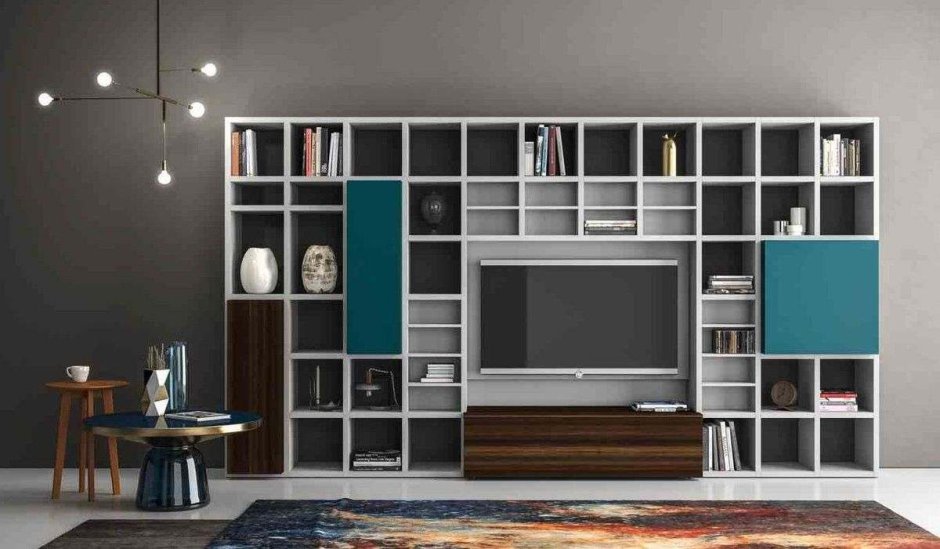 Стенка с книжными полками