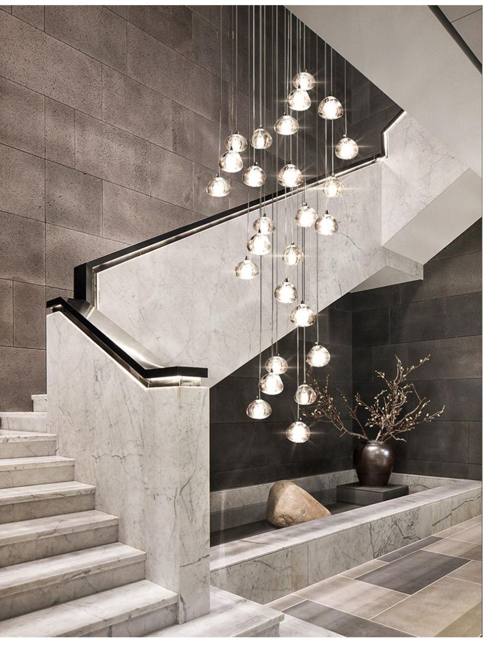 Mizu 14 fourteen Pendant Chandelier by Terzani