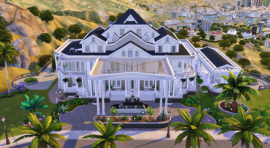 The SIMS 4 роскошный дом