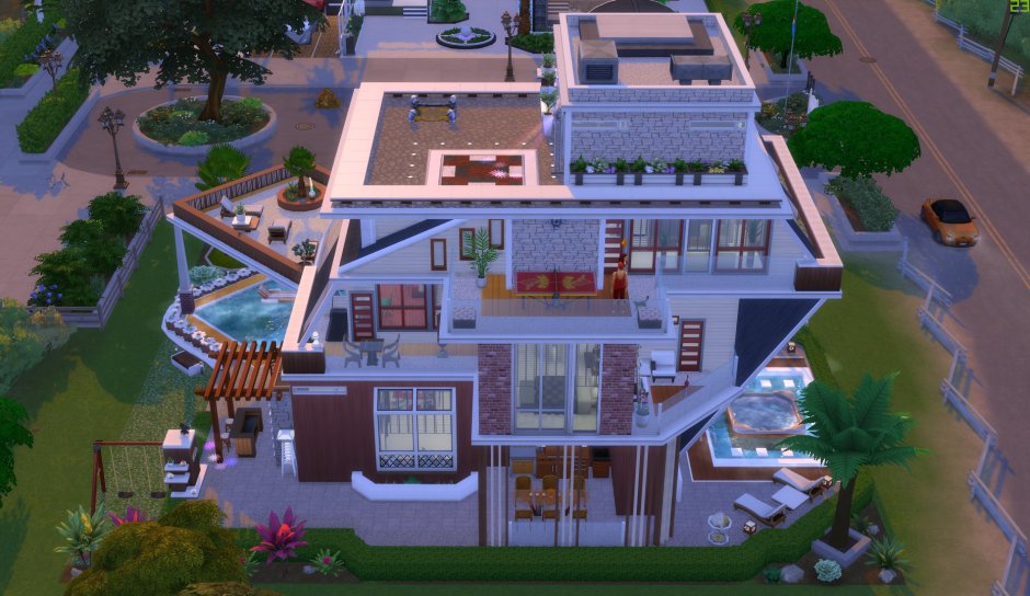 SIMS 4 House no cc