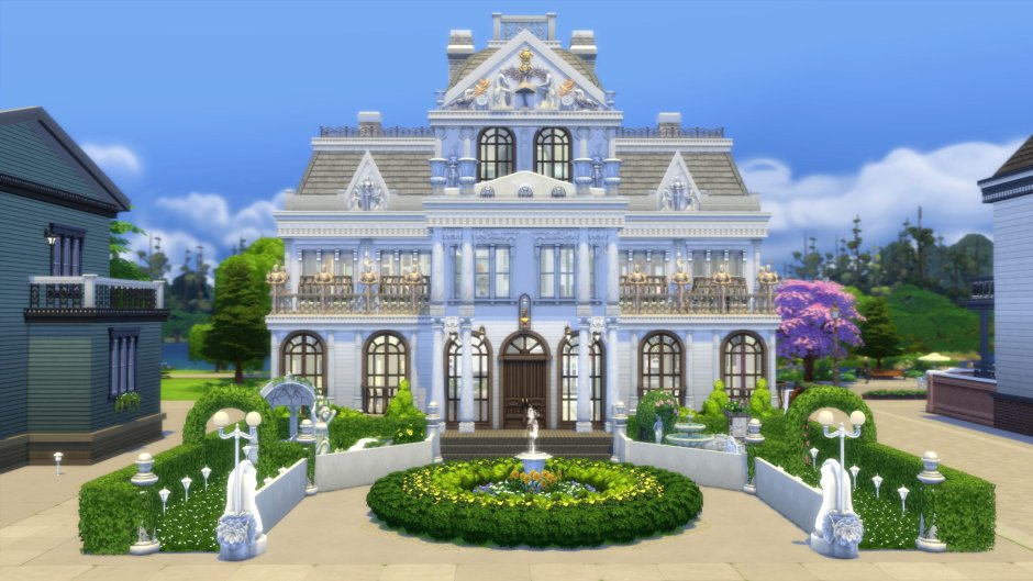 SIMS 4 особняк