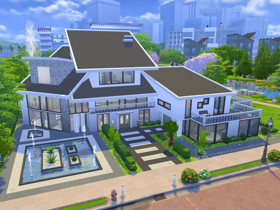 SIMS 4 дом
