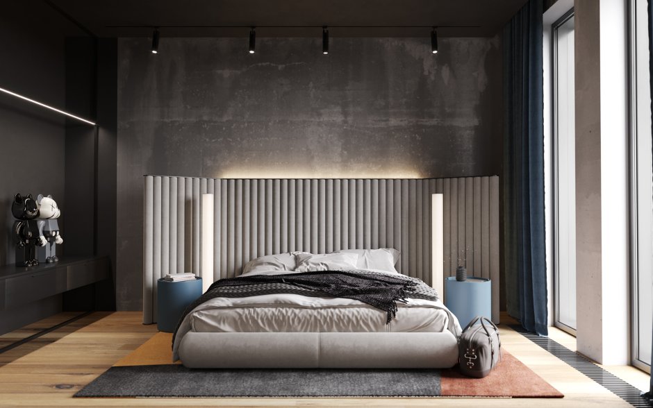 Minotti Tatlin кровать
