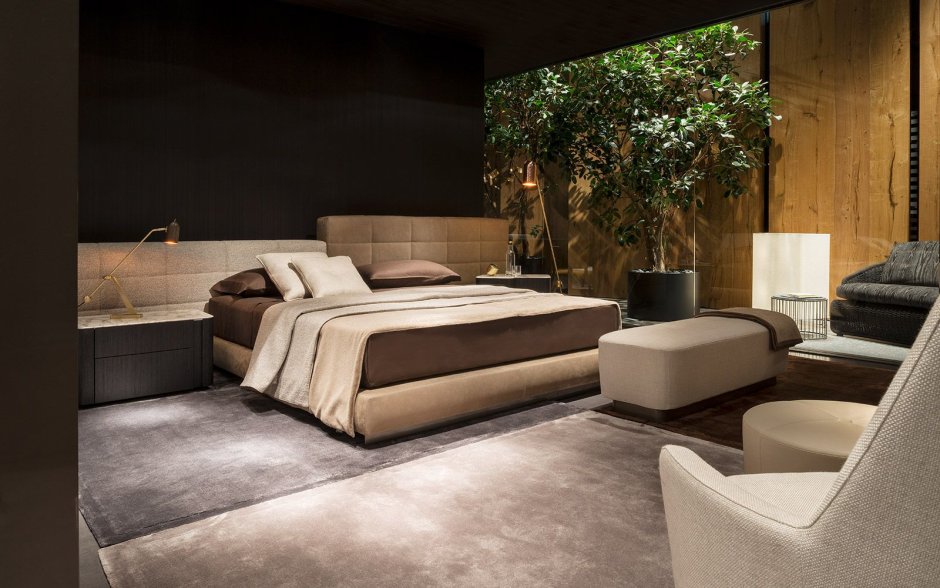 Кровать Minotti Lawrence Bed