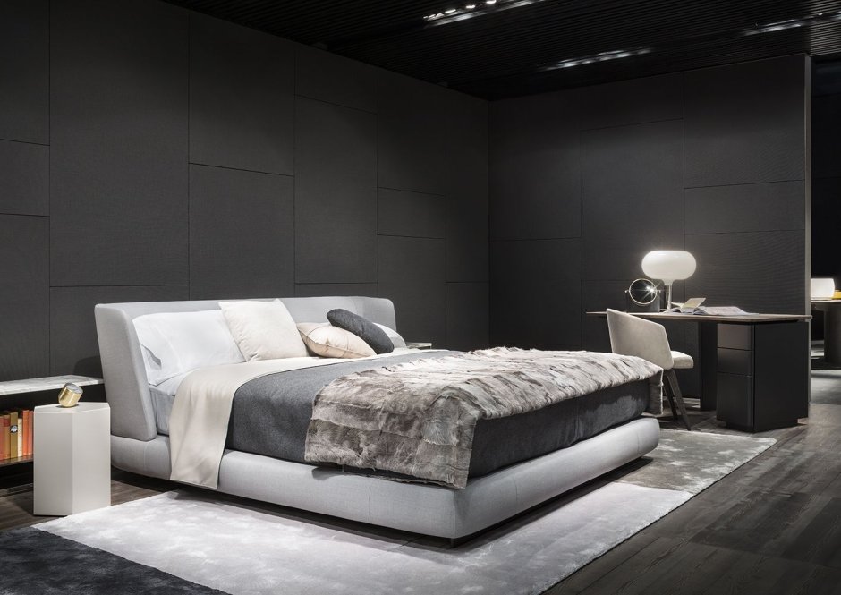 Кровать Minotti Tatlin Cover Bed