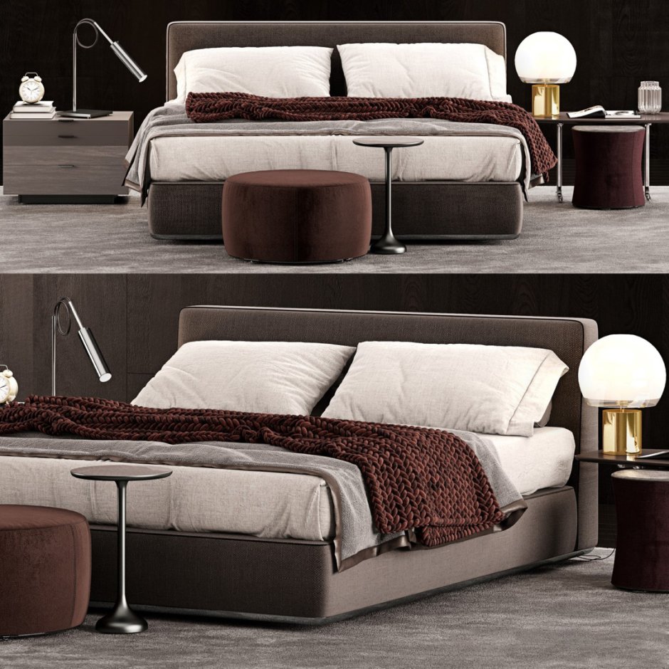 Minotti Powell Bed 121
