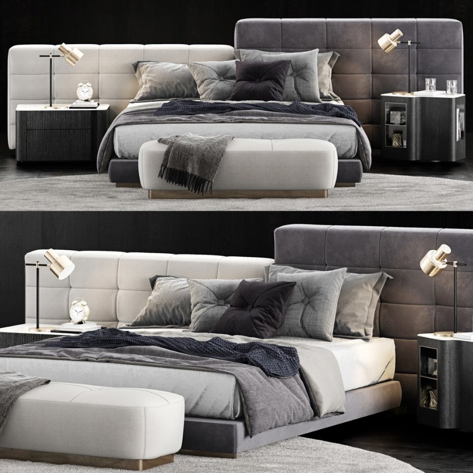 Кровать Minotti Lawrence Bed