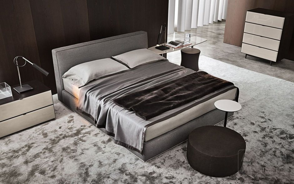 Lawrence кровать Minotti