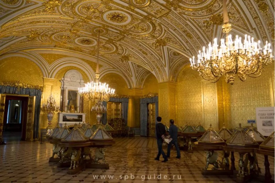 Золотая гостиная зимнего дворца