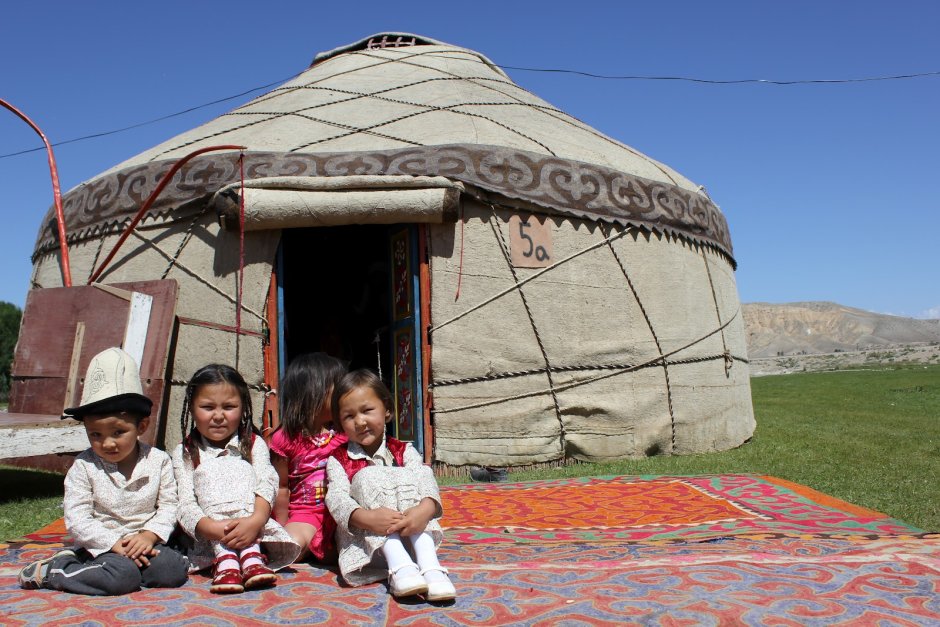 Кыргызская кочевая юрта