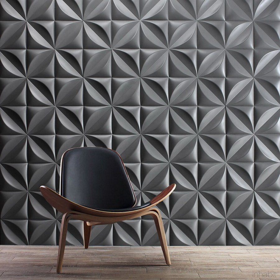 Гипсовая 3d панель "Concrete"
