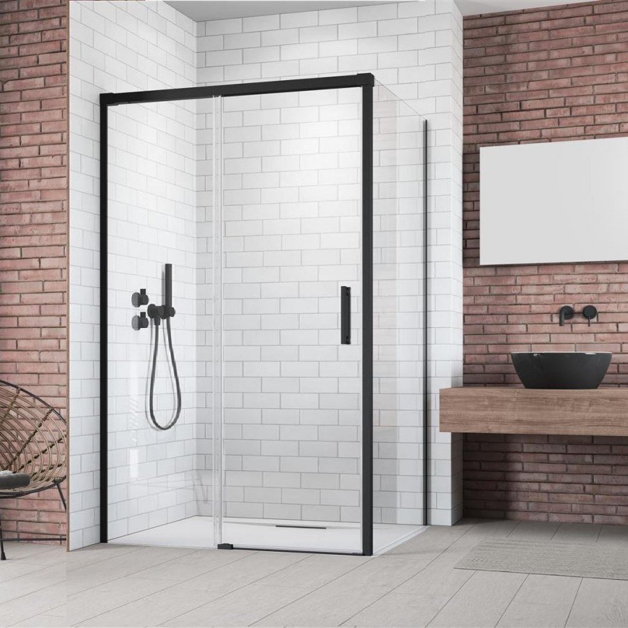 Душевая раздвижная дверь Radaway idea Black KDJ