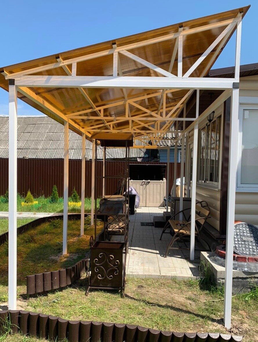 Навесы для придомовой территории