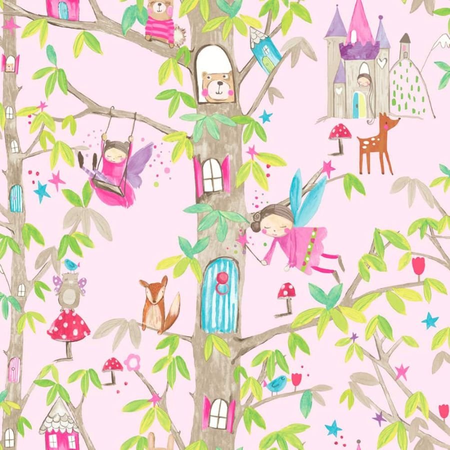 Обои бумажные Arthouse children 0.53 м, цвет мультиколор, 668200