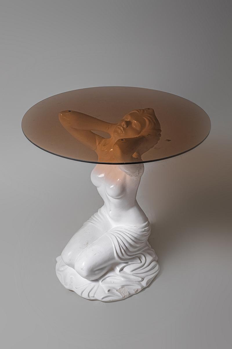 Светильник гипсовый настольный