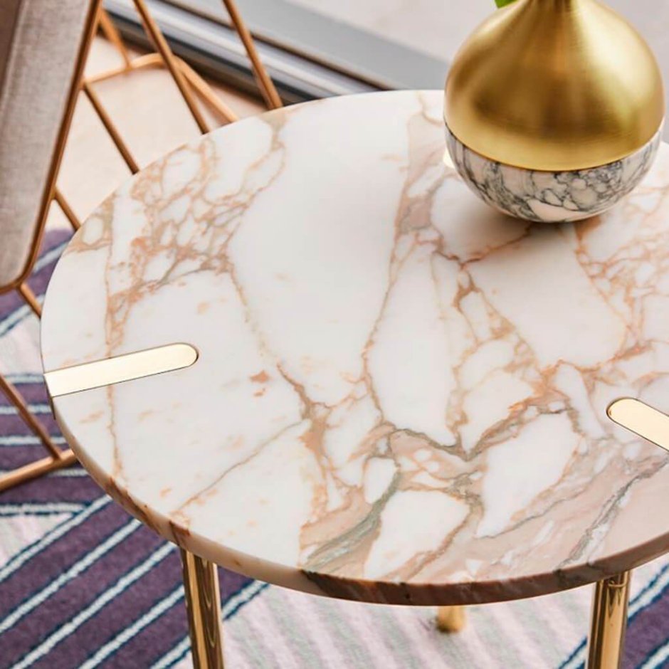 Martini Side Table столешница мрамор