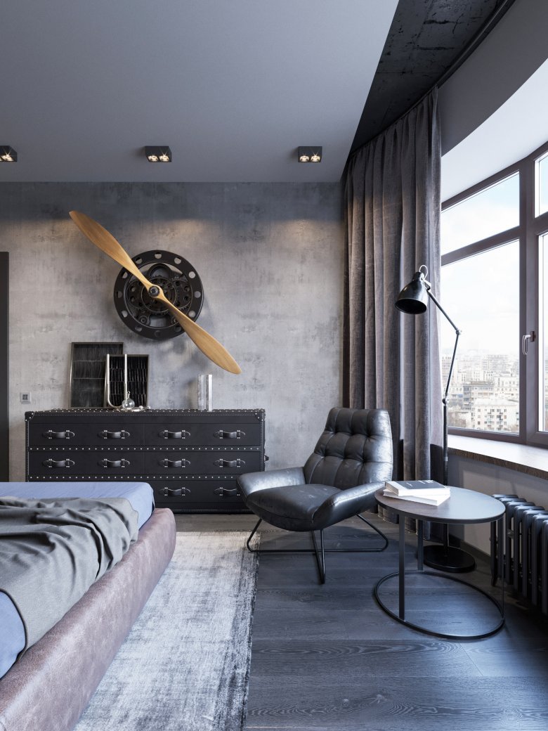 Мужской интерьер