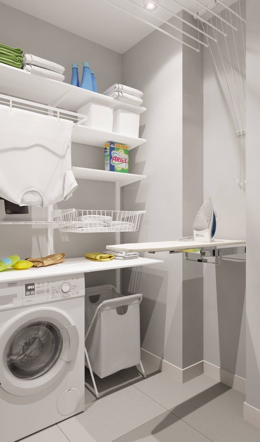 Гардеробная постирочная