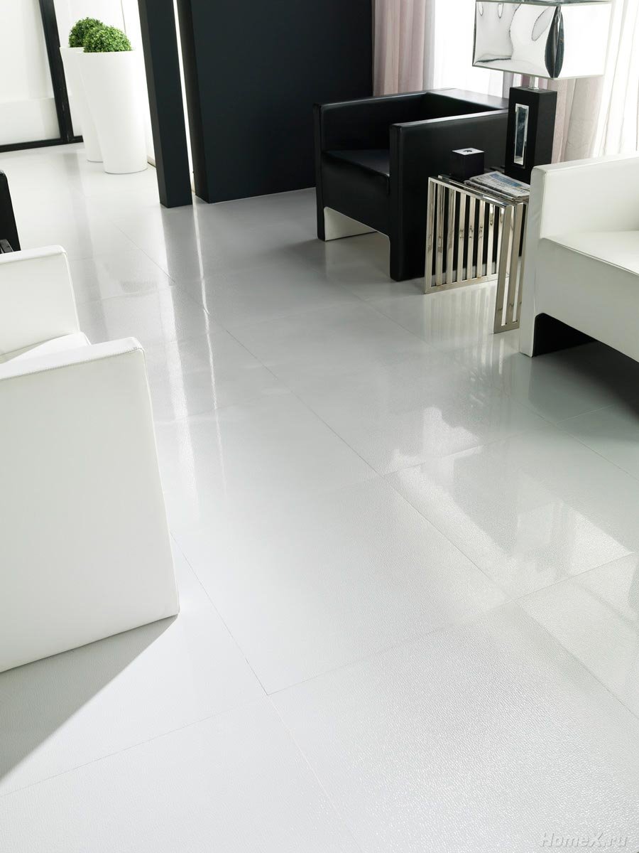 Керамогранит laparet Cristal White белый
