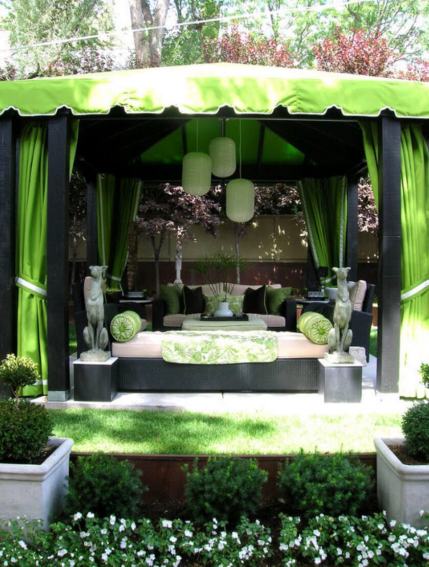 Декор беседки