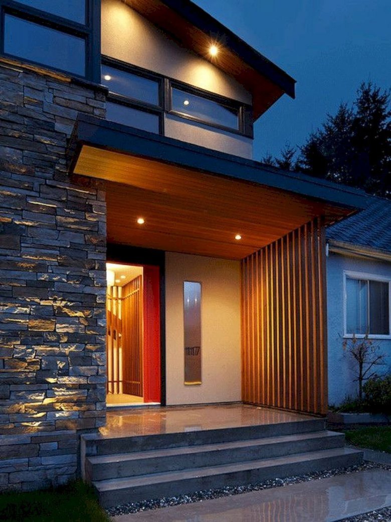 Современная отделка дома