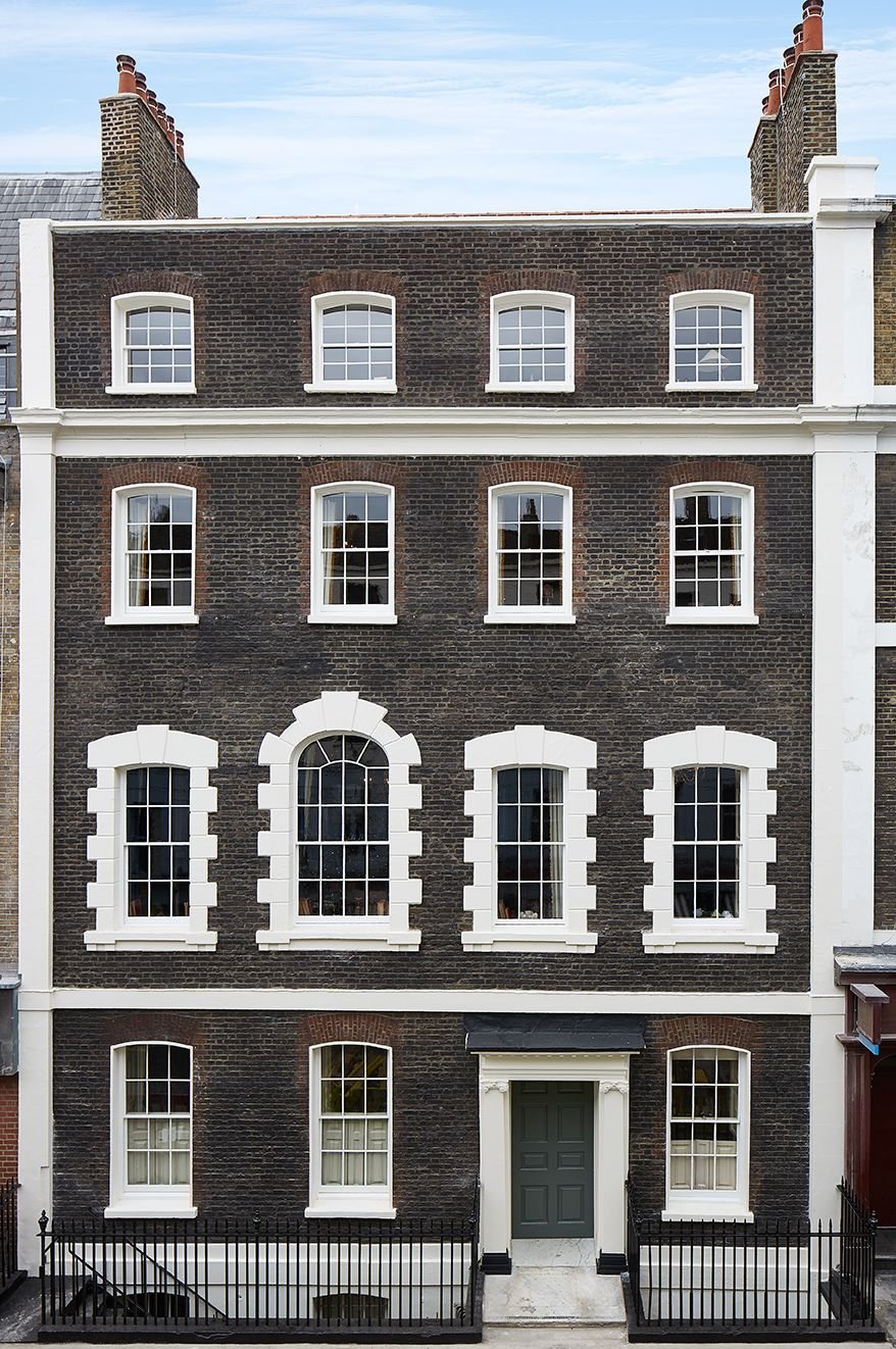 Лондон особняки в георгианском стиле