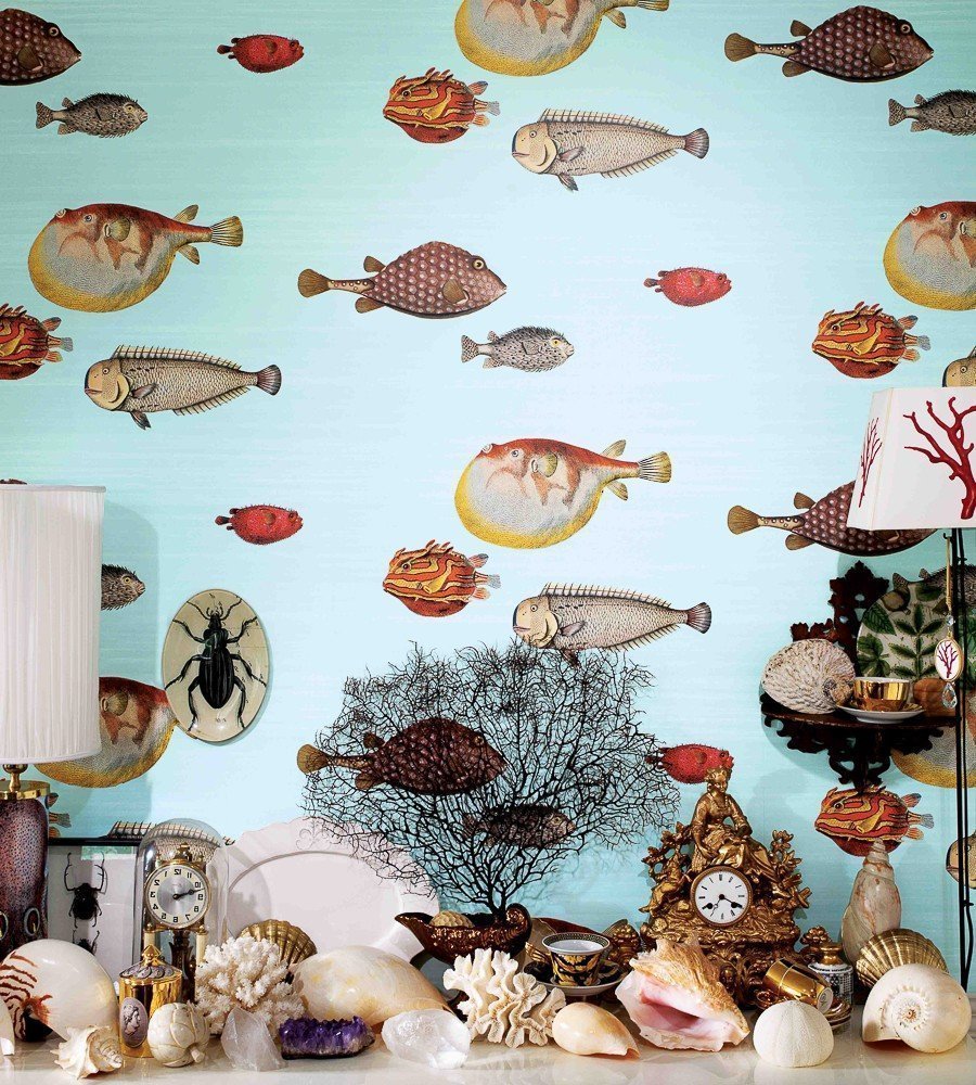 Fornasetti senza tempo флизелиновые Cole&son 97/10030 коллекции Fornasetti senza tempo