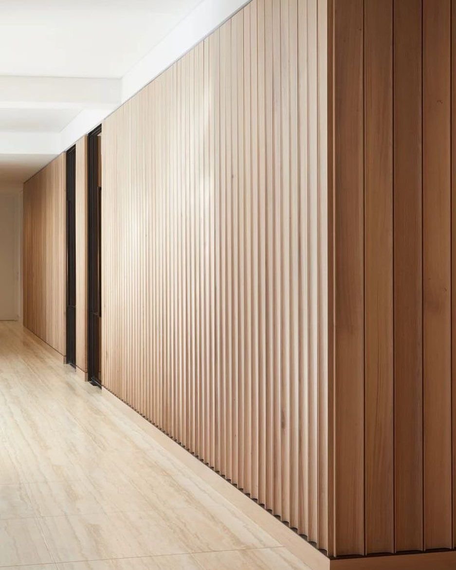 Шпонированные панели Wallhof Wood "тик"