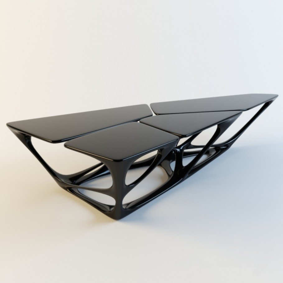 Дизайнерский журнальный стол Mesa от Zaha Hadid
