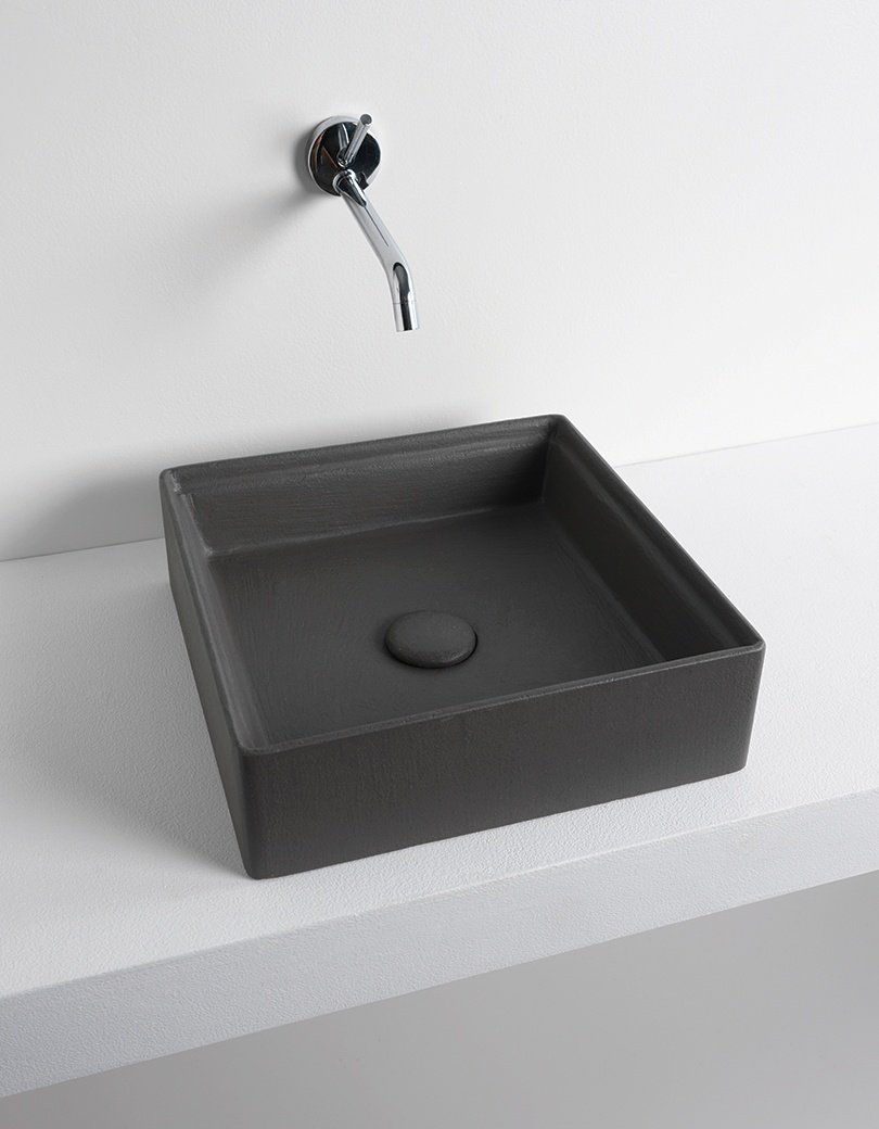 Раковина ARTCERAM Scalino 55 Grigio Oliva