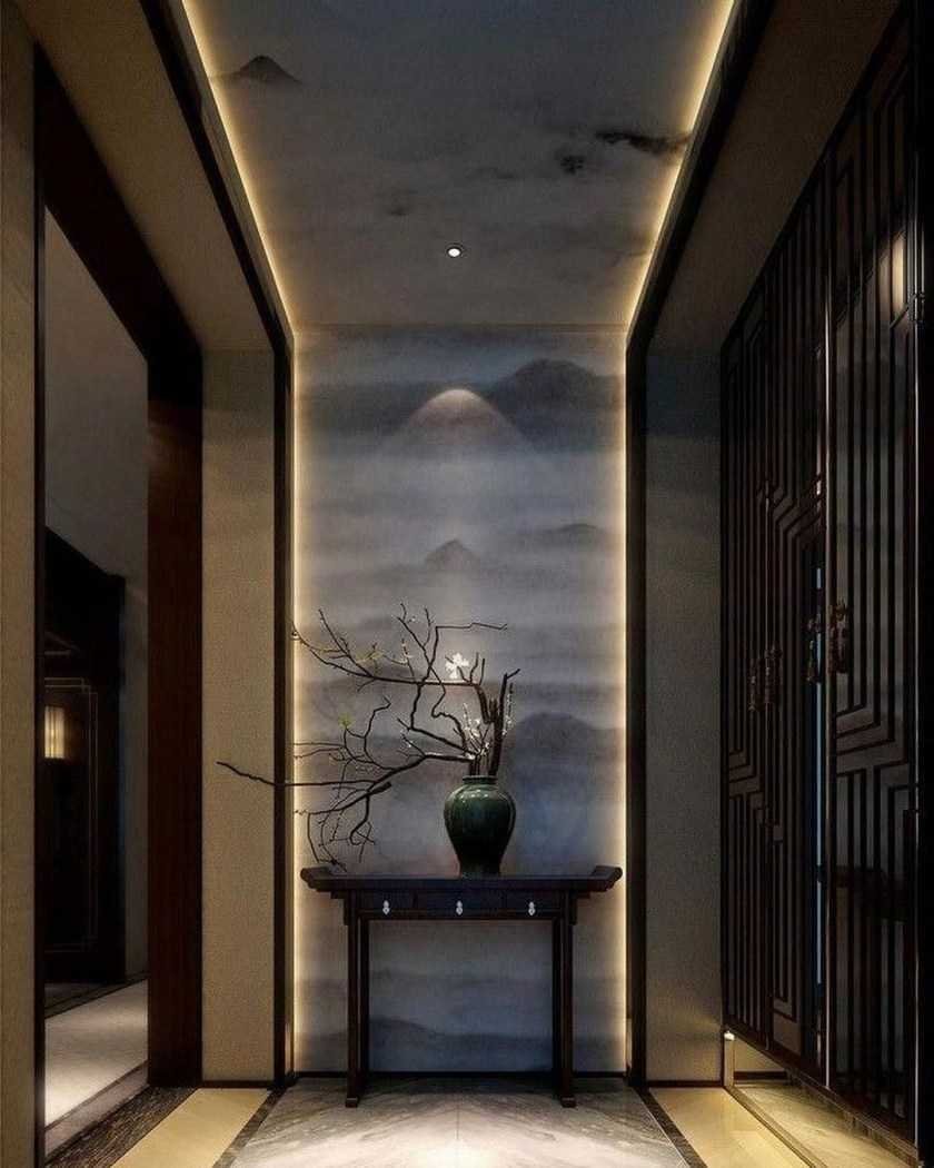 Современный свет в коридоре
