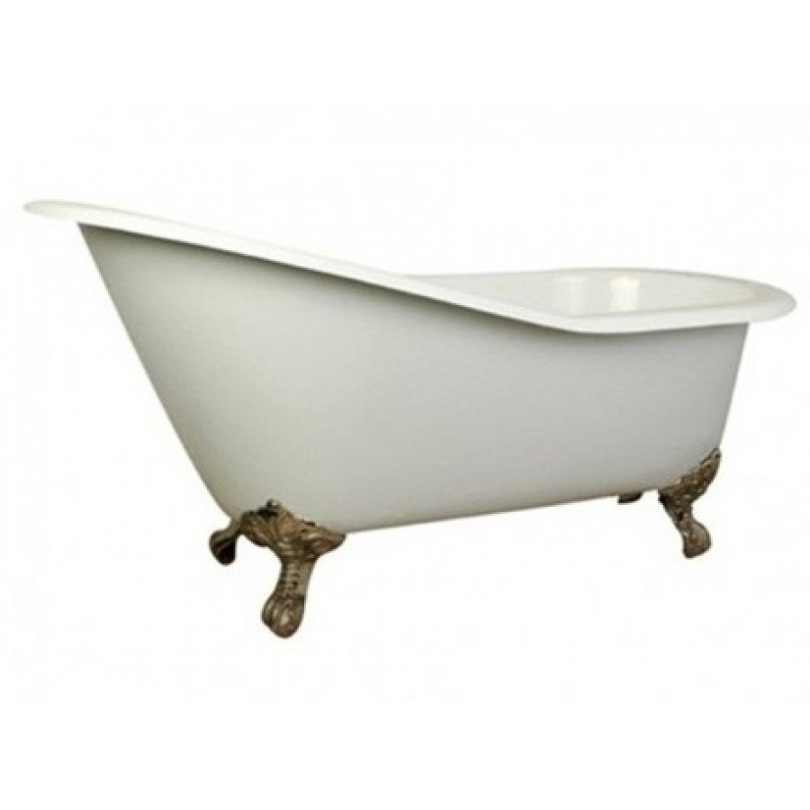 Ванна Magliezza Gracia Red 170x76 ножки бронза чугун