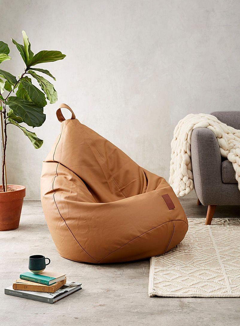 Leather Bean Bag Chair 8