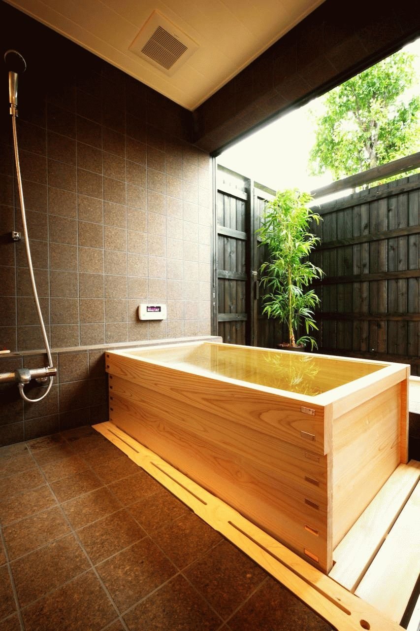 Ванна в японском стиле