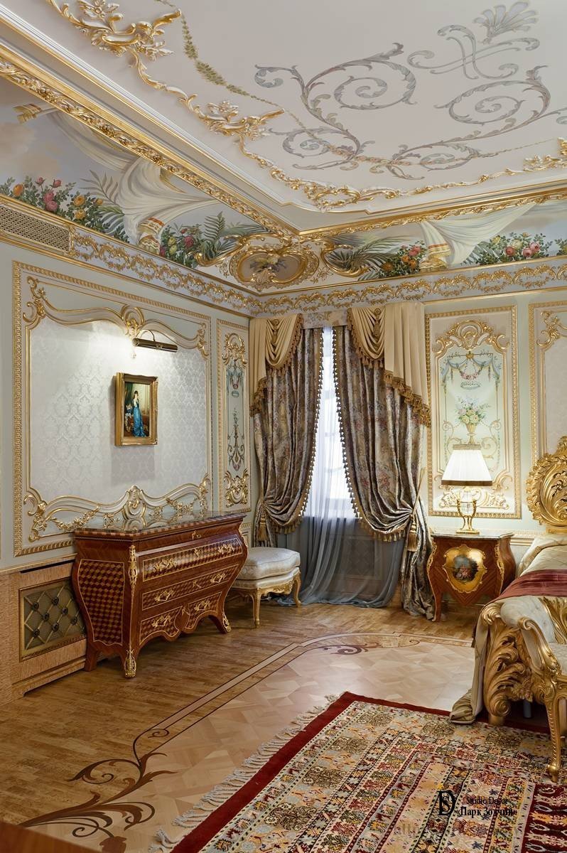 Спальня рококо Барокко