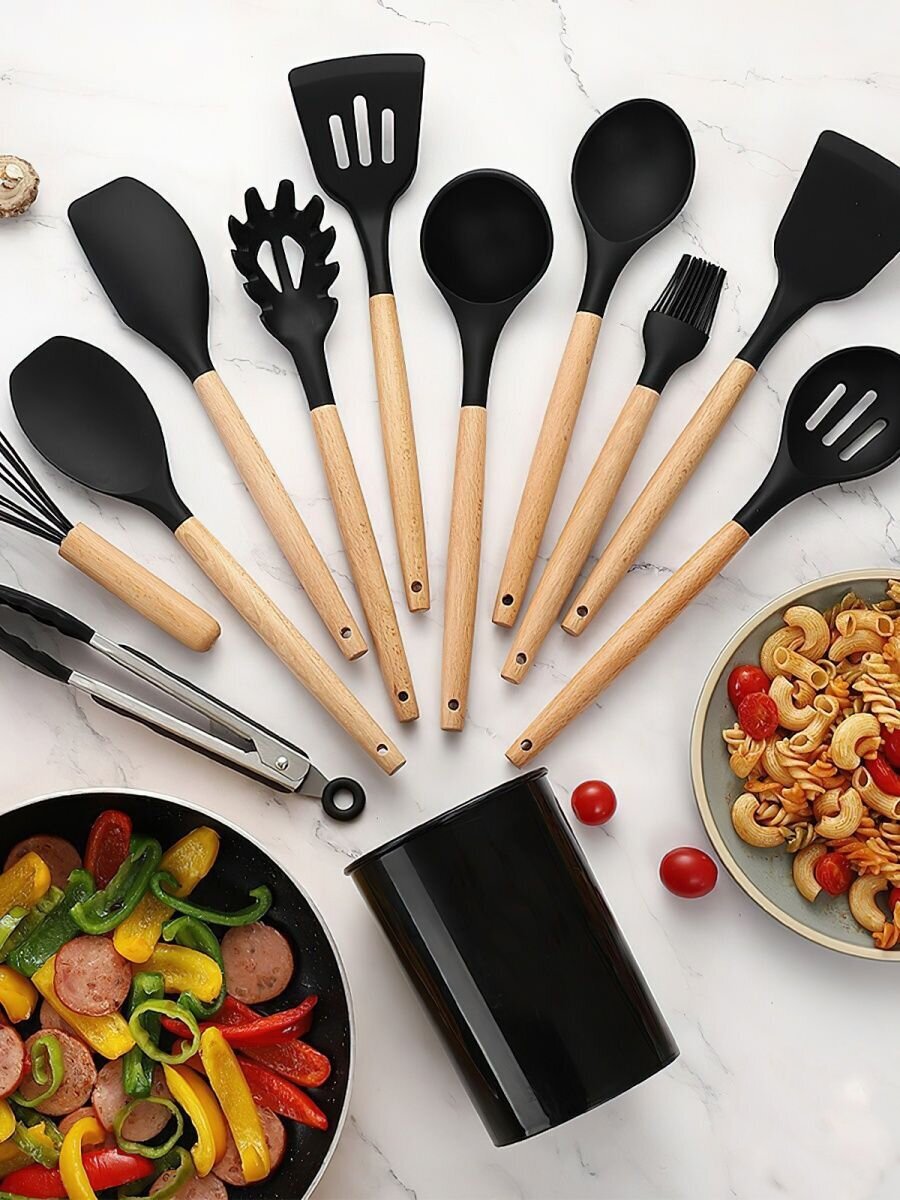 Набор кухонный 12 piece Silicone
